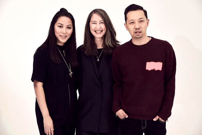 Carol Lim, Ann Sofie Johansson i Humberto Leon