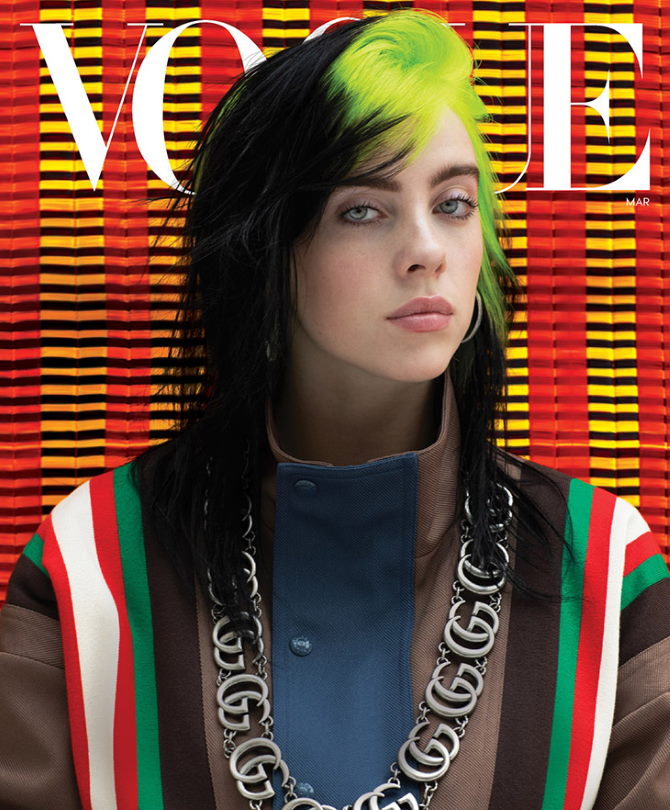 Billie Eilish za Vogue