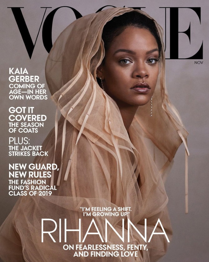 Rihanna za Vogue. Foto: Ethan James Green