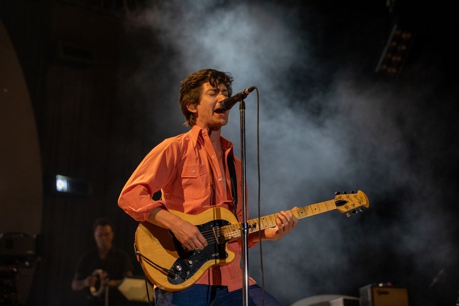 Arctic Monkeys na koncertu u pulskoj Areni. Foto: Srečko Zajec, CroModa