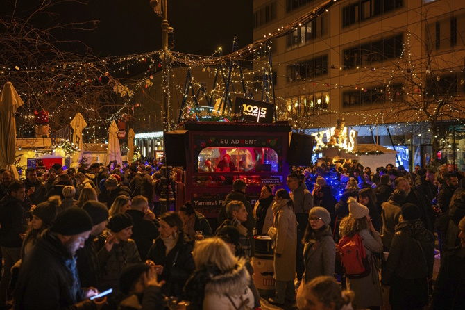 Foto: Advent na Europskom trgu