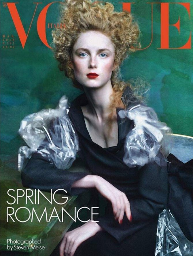 Rianne van Rompaey za talijanski Vogue