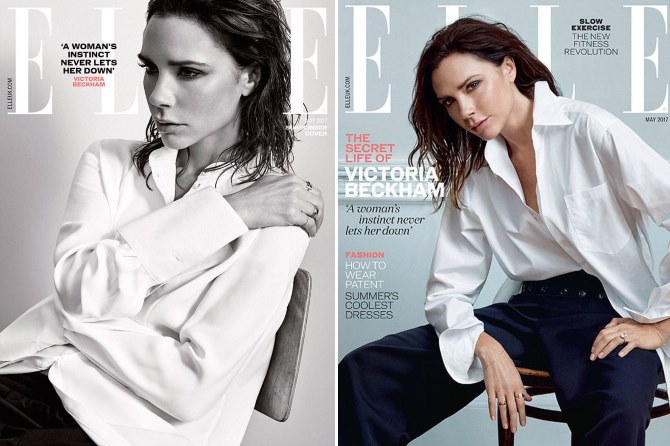 Victoria Beckham za Elle