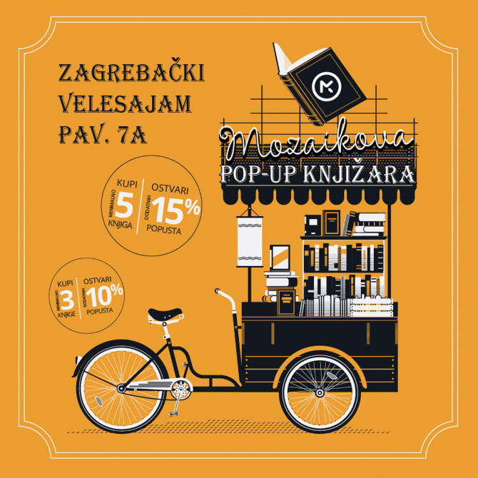 Pop-up knjižara na Zagrebačkom velesajmu