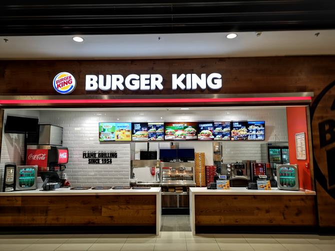 Burger King u City Centeru one East u Zagrebu