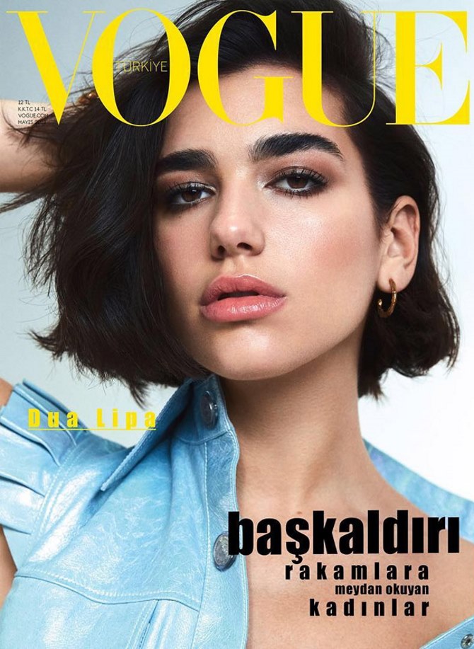 Dua Lipa na naslovnici turskog Voguea | Foto: Benjamin Lennox