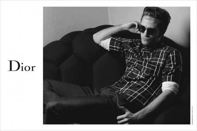 Robert Pattinson za Dior Homme