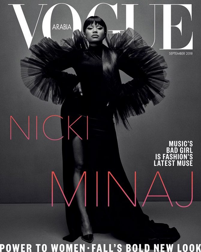 Nicki Minaj za arapski Vogue