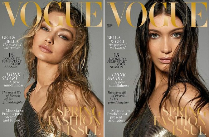 Gigi i Bella Hadid za Vogue | Foto: Steven Meisel