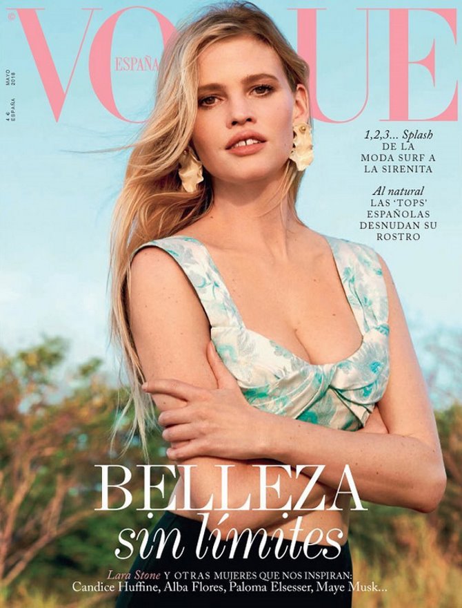 Lara Stone za španjolski Vogue | Foto: Bjorn Iooss