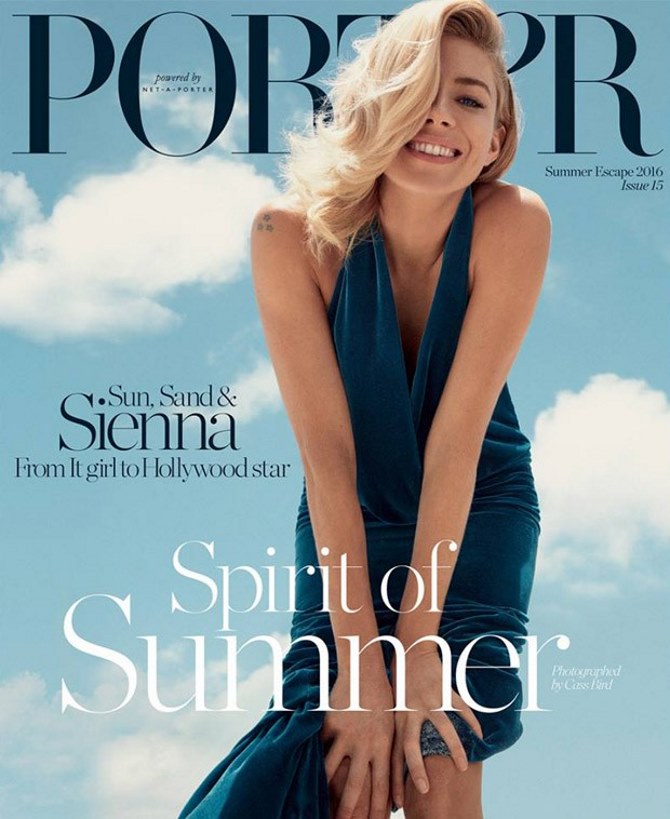 Sienna Miller za Porter Magazine