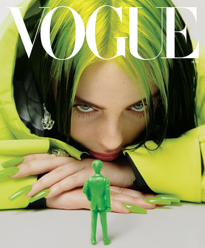 Billie Eilish za američki Vogue