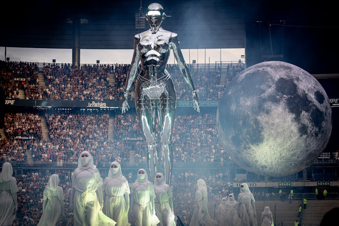 The Weeknd na stadionu Stade de France u Parizu, 29. srpnja 2023. Foto: Srečko Zajec, CroModa