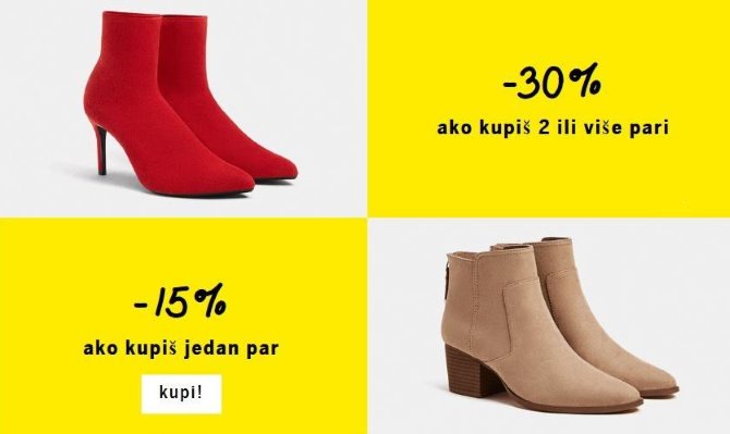 Trodnevno sniženje na Bershka.com