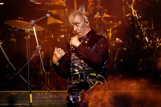 Till Lindemann u Areni Zagreb. Foto: Srečko Zajec, CroModa