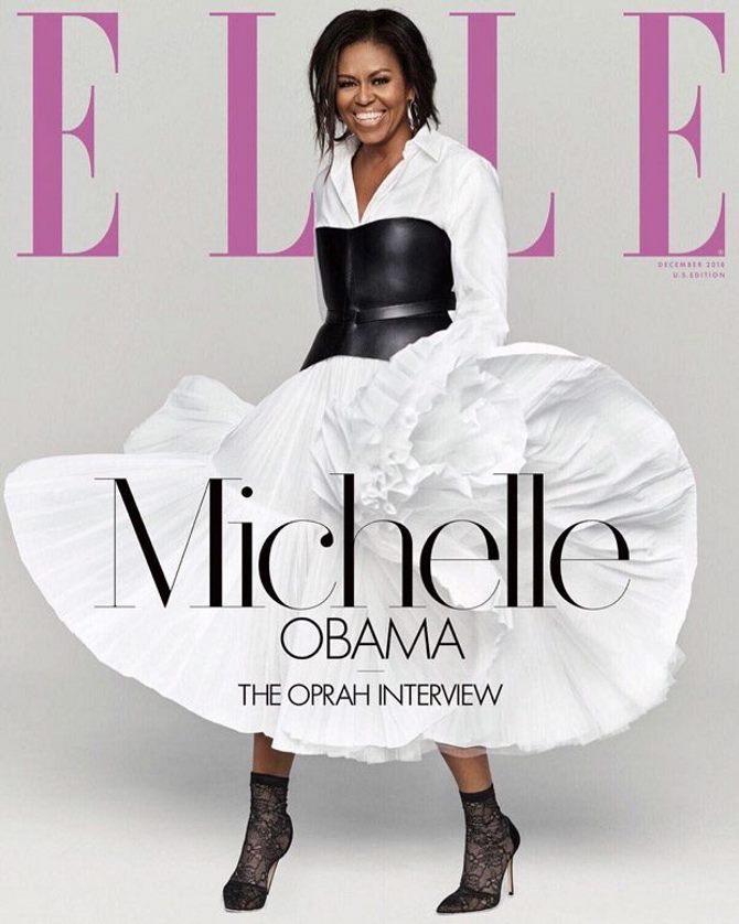 Michelle Obama za Elle