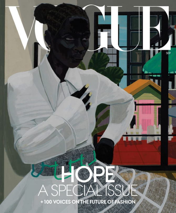 Kerry James Marshall za Vogue