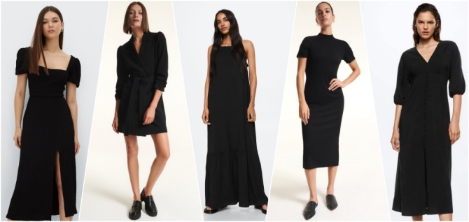Najljepše crne haljine za jesen