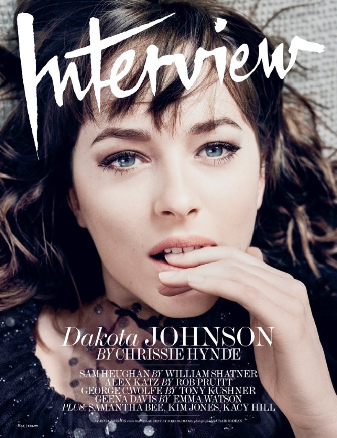 Dakota Johnson za Interview