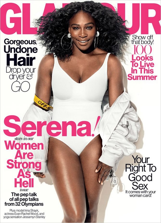 Serena williams za Glamour