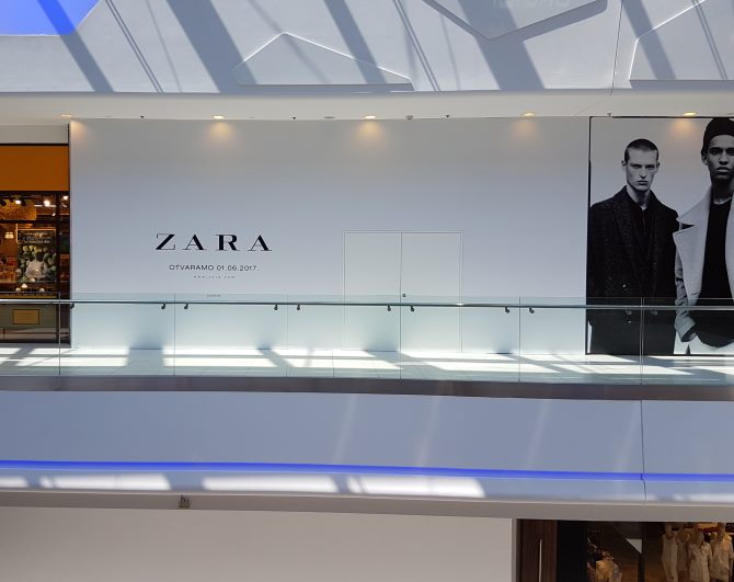 Novootvorena Zara u City Centeru one West u Zagrebu | Ilustracija, foto: CroModa