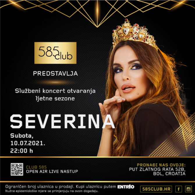 Severina spremna za 585 Club