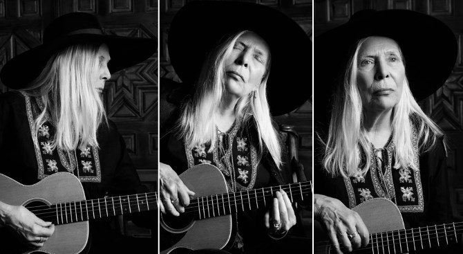 Joni Mitchell za Saint Laurent | Foto: Hedi Slimane