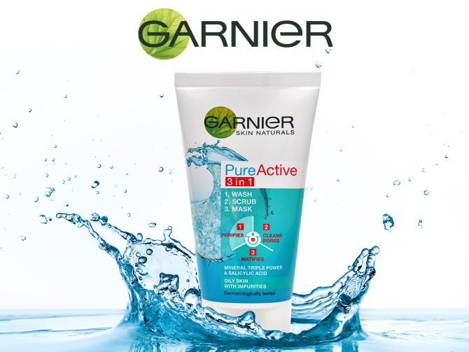 Garnier Pure Active 3u1