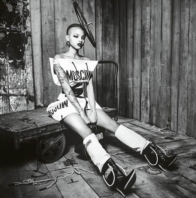 Slick Woods za Moschino