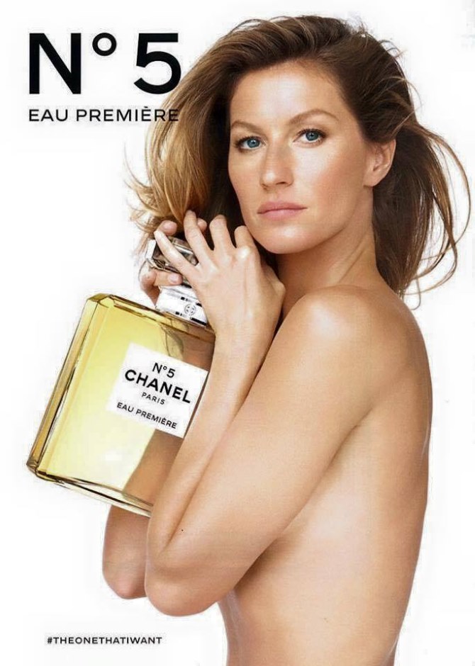 Gisele za Chanel No. 5