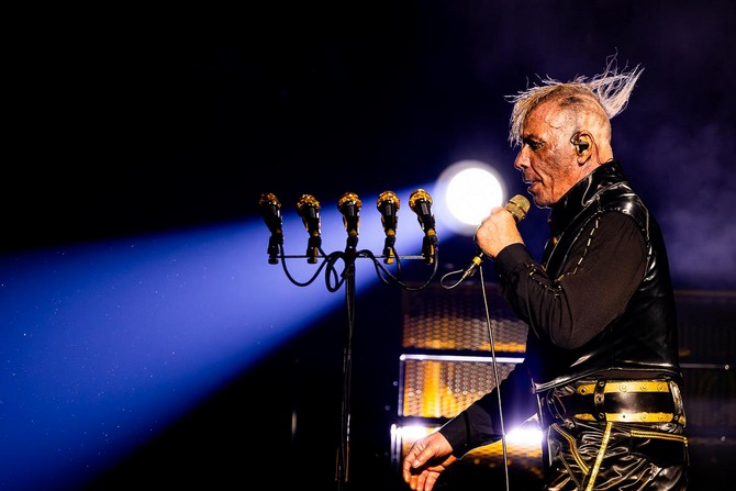 Till Lindemann u Areni Zagreb. Foto: Srečko Zajec, CroModa