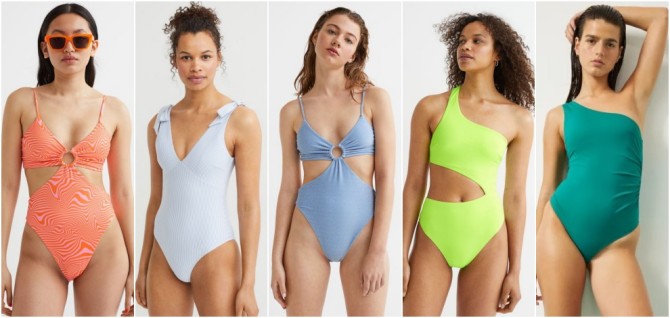 Jednodijelni kupaći kostimi iz H&M-a