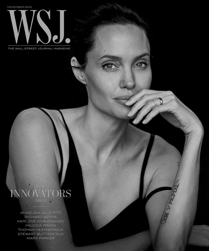 Angelina Jolie za WSJ. Magazine