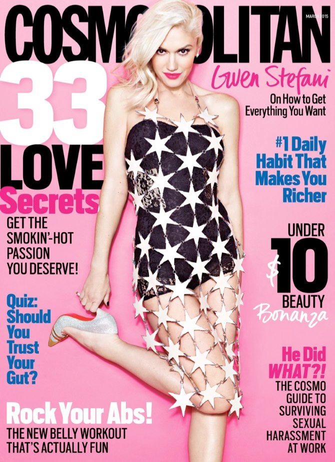 Gwen Stefani za Cosmopolitan