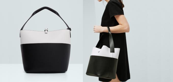 Za ljubiteljice minimalističkog stila: Crno-bijela torba iz Manga