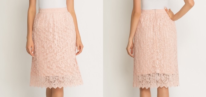 Nježna elegancija čipkaste suknje: Idealna je za svečane prilike!