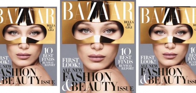 Bella Hadid u haute couture izdanju za Harper's Bazaar