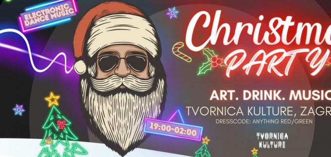 Christmas Party - Art.Music.Drink u Tvornici kulture