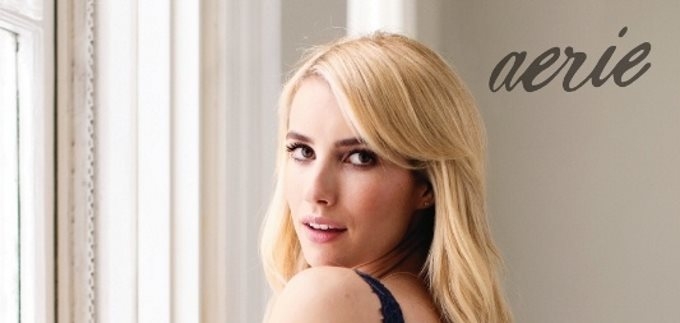 Emma Roberts u neretuširanoj kampanji donjeg rublja Aeire