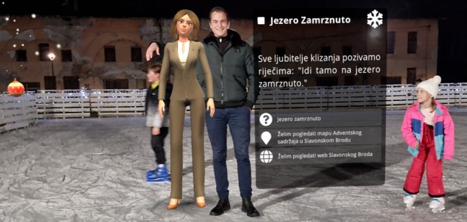 Advent iz davnina u virtualnoj proširenoj stvarnosti