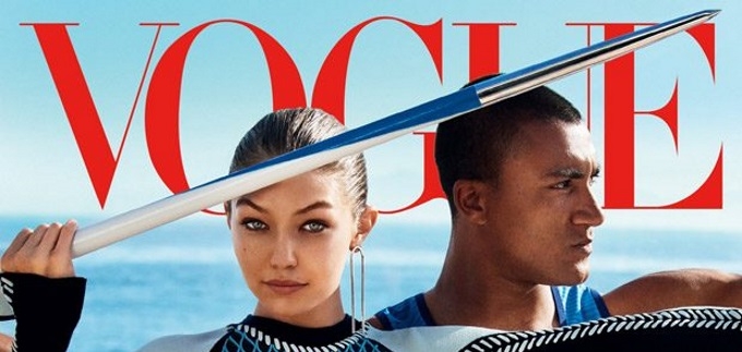 Sportska naslovnica Gigi Hadid i Ashtona Eatona za američki Vogue