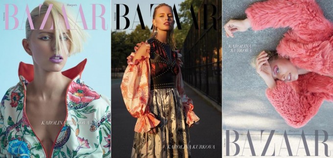 Karolina Kurkova za Harper's Bazaar u 3 IN kombinacije