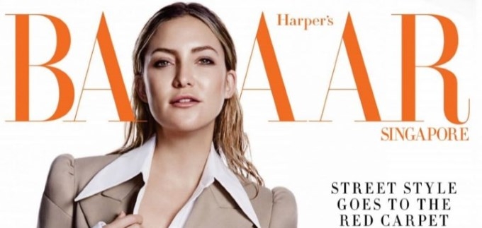 Fantastičan sako za naslovnicu Kate Hudson za Harper's Bazaar