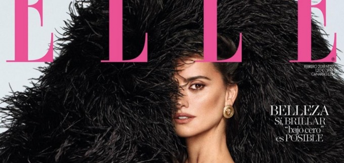 Očaravajuća Penelope u haljnini s perjem za Elle