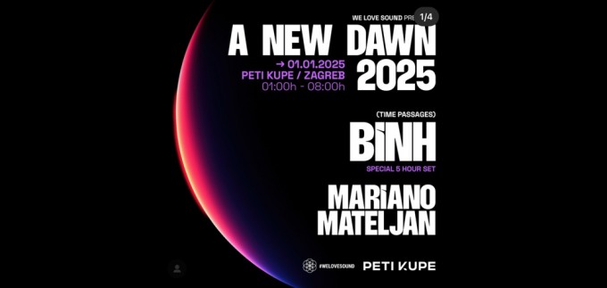 Peti Kupe domaćin je We Love Sound spektakla