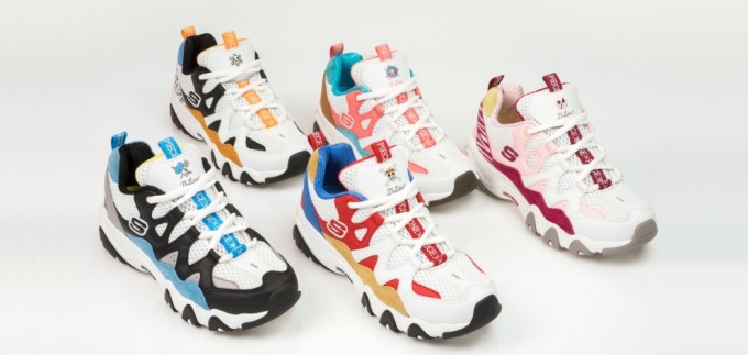 Šareno, šarenije... Skechers D'Lites X One Pice!