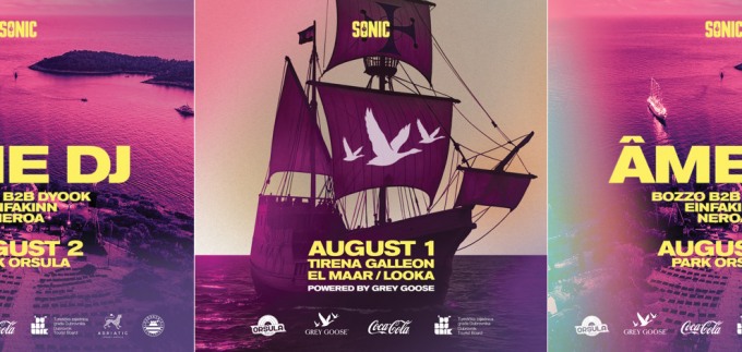 SONIC festival na dvije dubrovačke lokacije