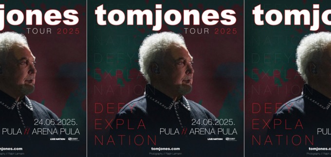 Legendarni Tom Jones stiže u Arenu Pula