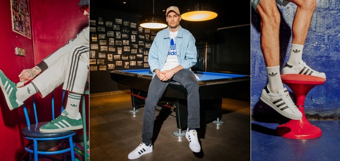 Dominik Livaković u kampanji za adidas Club Originals