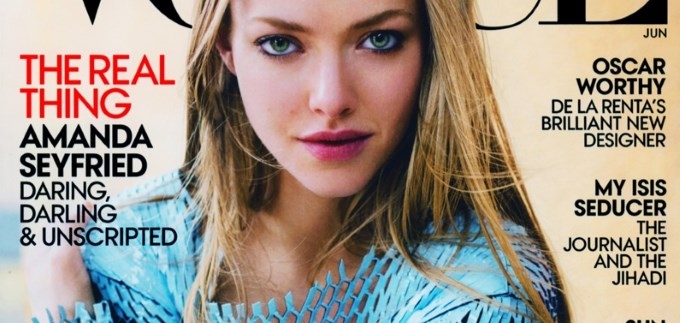 Plavuša u plavoj haljini: Amanda Seyfried pokorila Vogue!